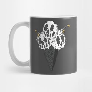 Old School Ice Scream (White) Mug